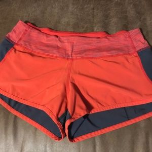 Original Lululemon Run Speed Shorts Size 6